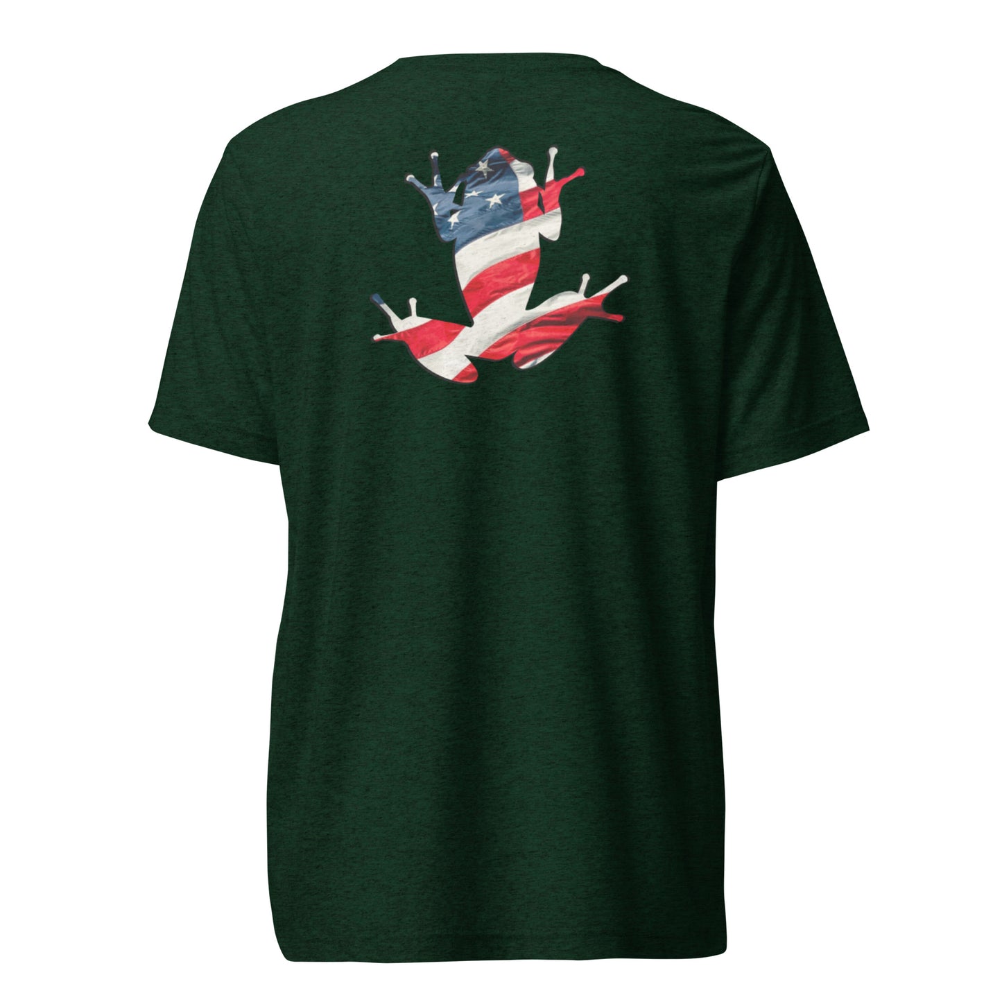 American Frog in Forest Green Short Sleeve T-Shrt