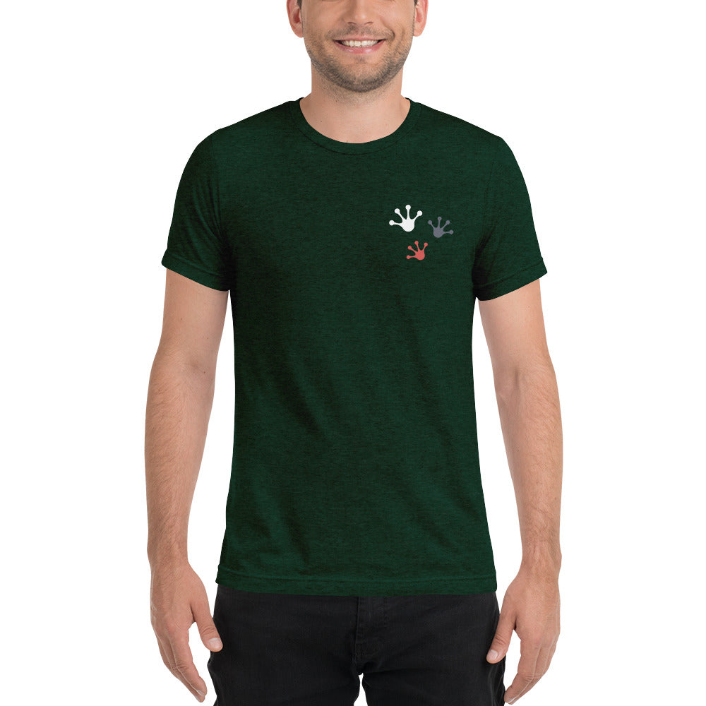 American Frog in Black Short Sleeve T-Shirt