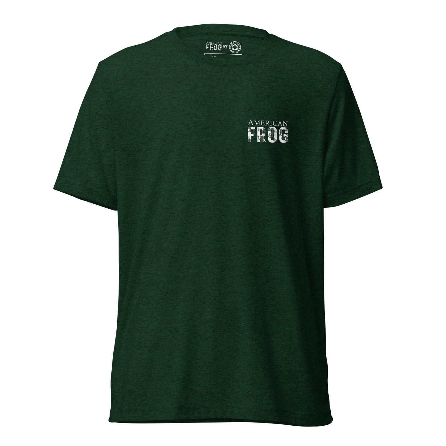 American Frog in Forest Green Short Sleeve T-Shrt