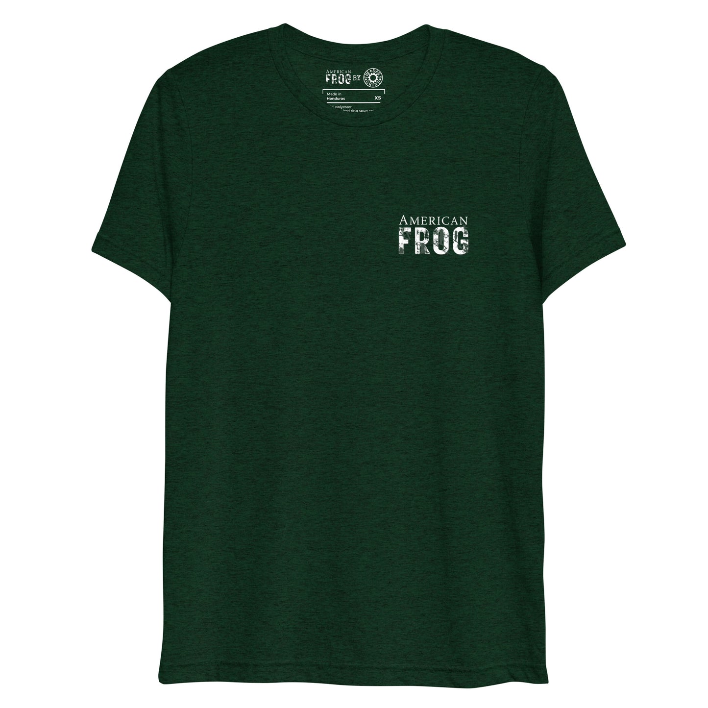 American Frog in Forest Green Short Sleeve T-Shrt