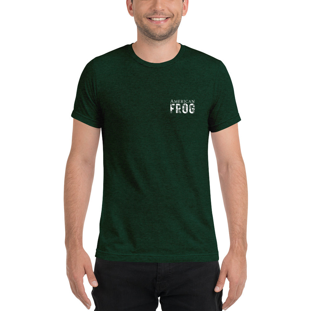 American Frog in Forest Green Short Sleeve T-Shrt