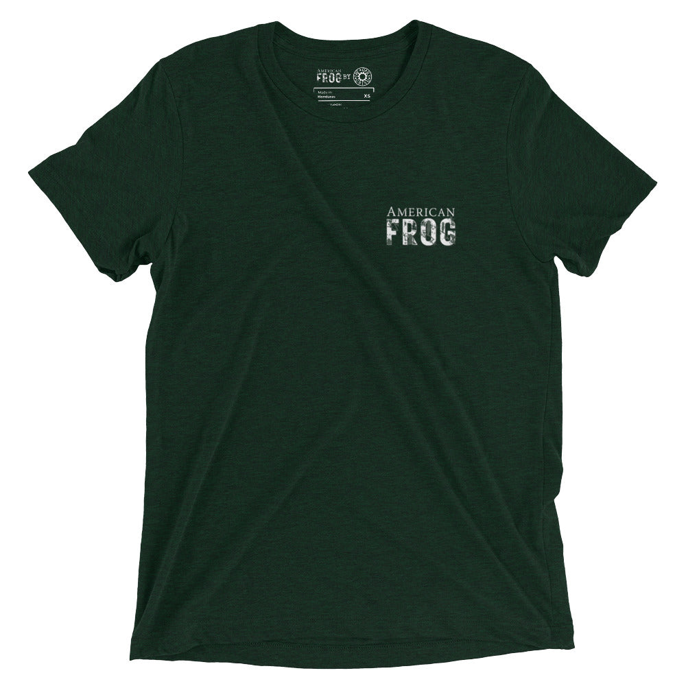 American Frog in Forest Green Short Sleeve T-Shrt