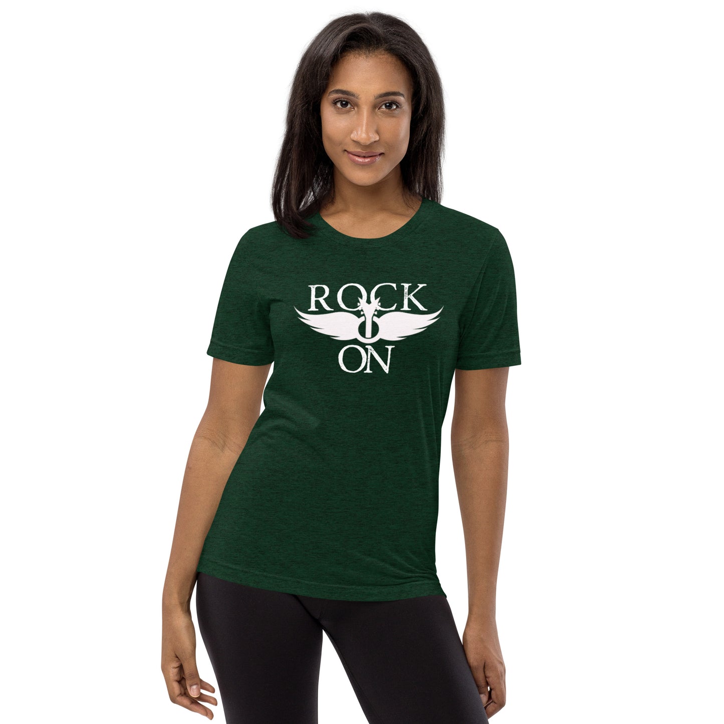 Rock On Guitar Wings Short Sleeve T-Shirt