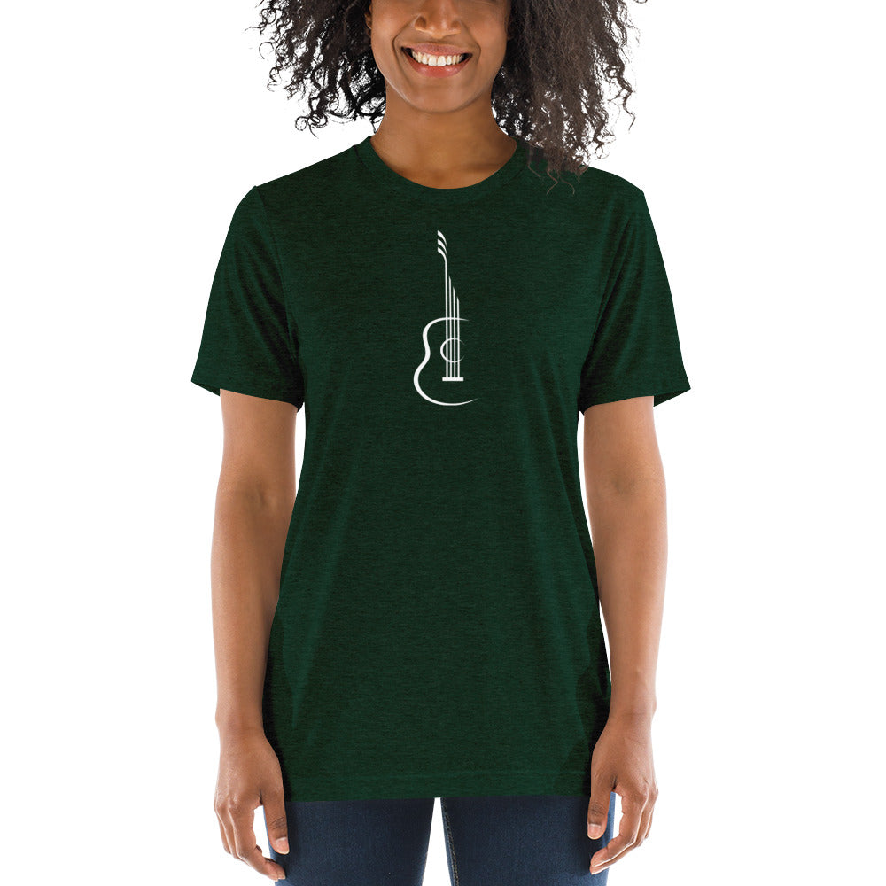 Guitar Music Note Short Sleeve T-Shirt