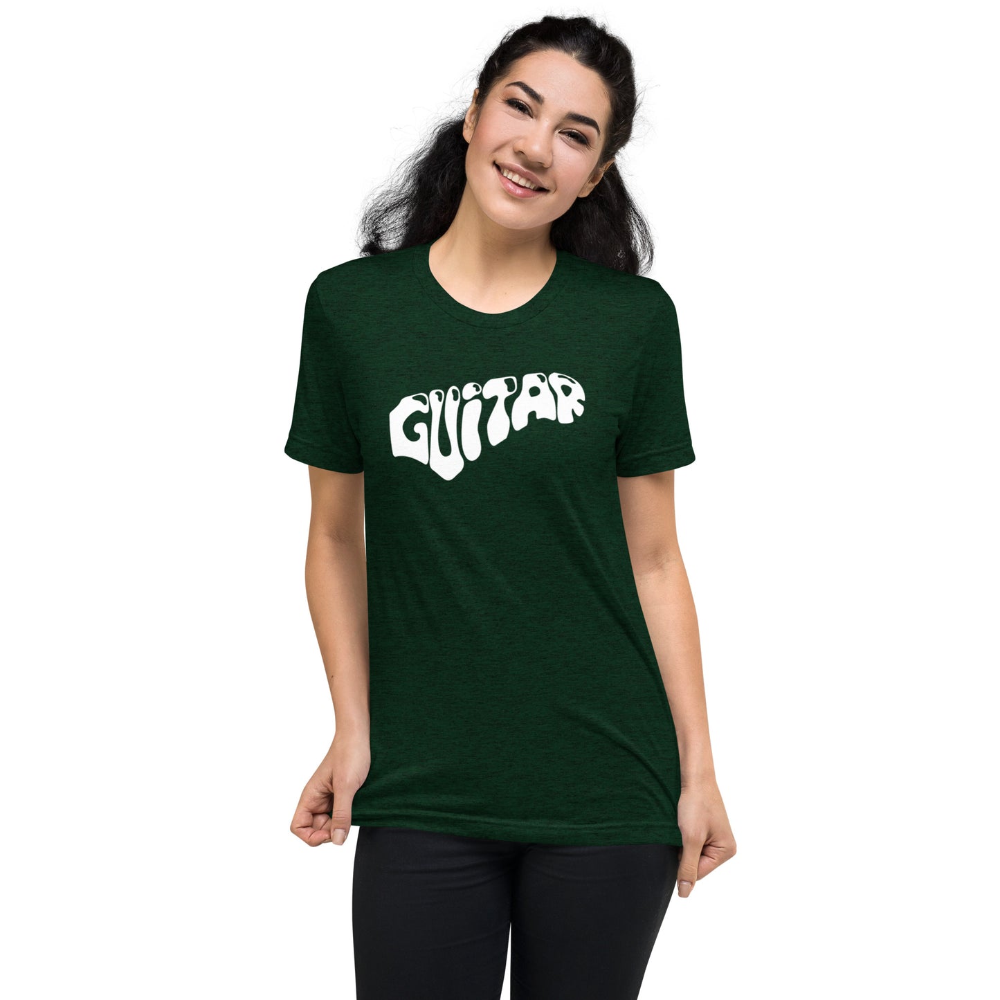 Guitar Word Short Sleeve T-Shirt