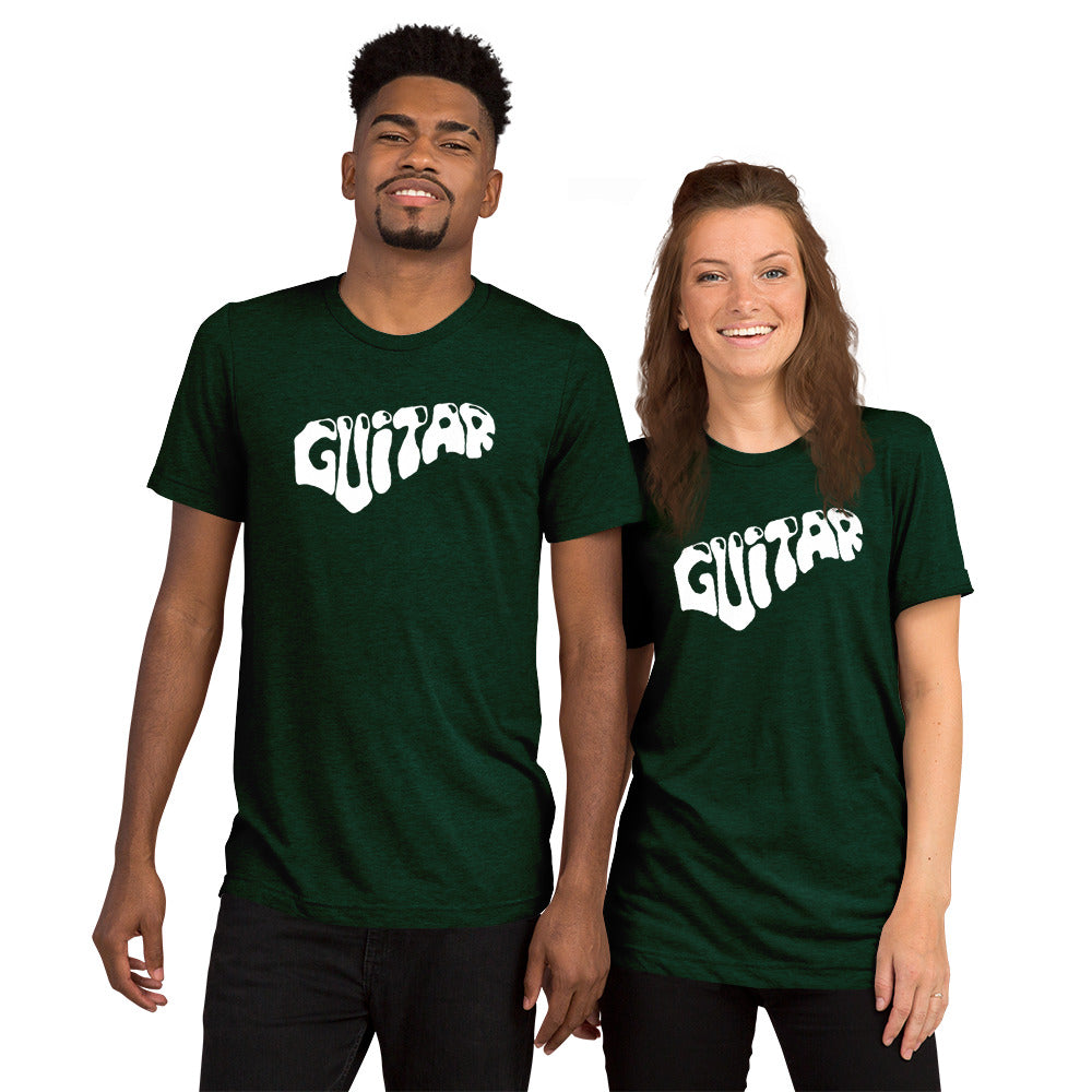 Guitar Word Short Sleeve T-Shirt