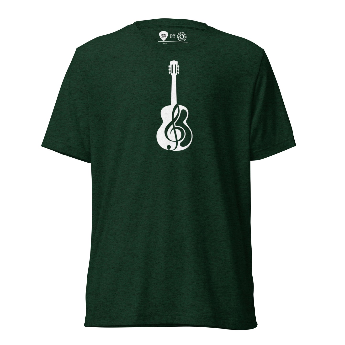 Music Note Guitar Short Sleeve T-Shirt