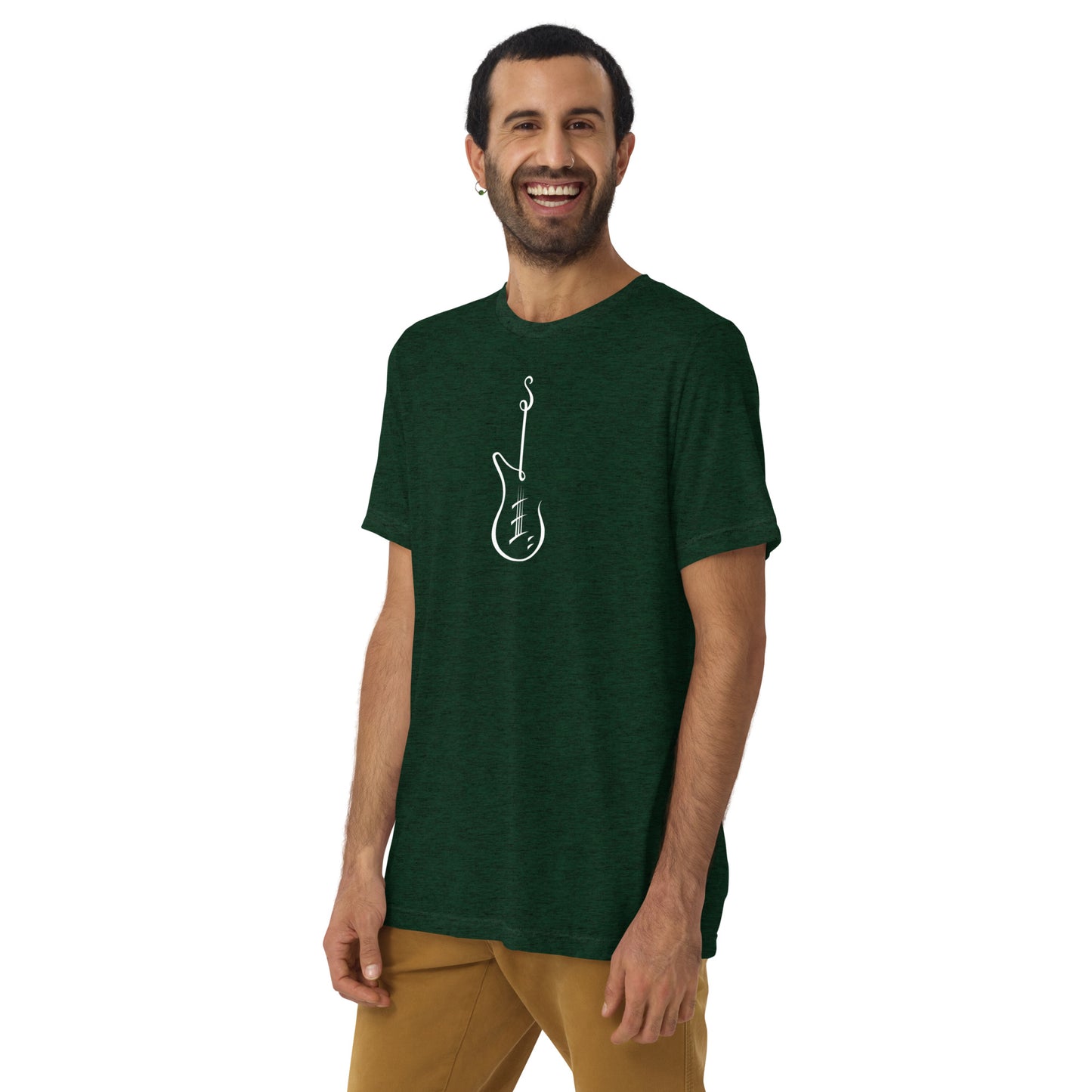 Curly Q Guitar Short Sleeve T-Shirt