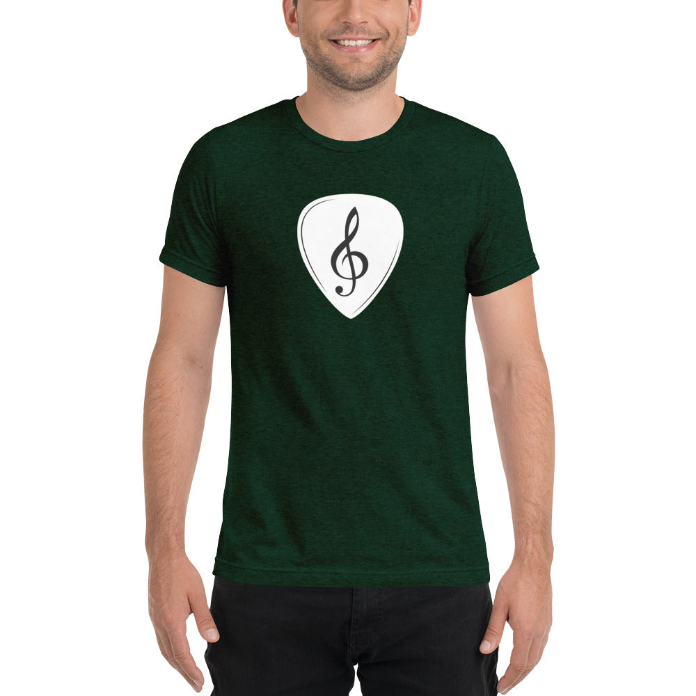 Guitar Pick Music Note Short Sleeve T-Shirt