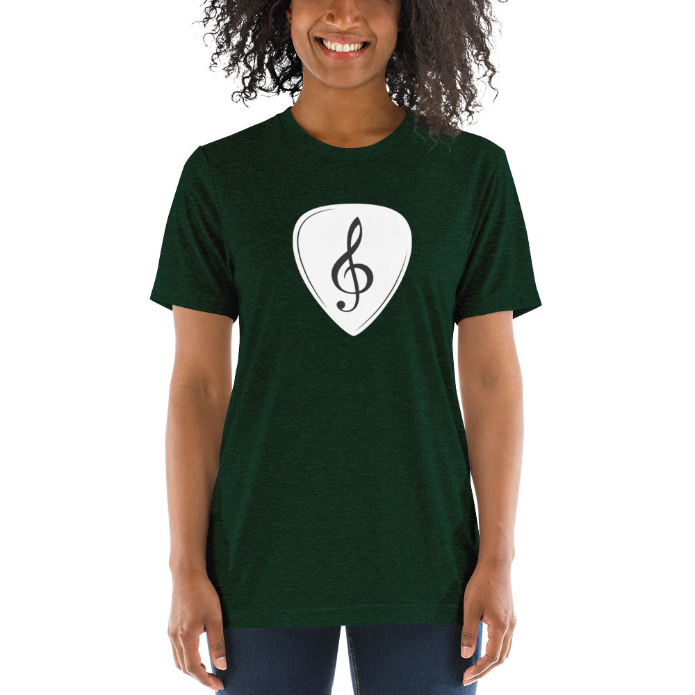 Guitar Pick Music Note Short Sleeve T-Shirt