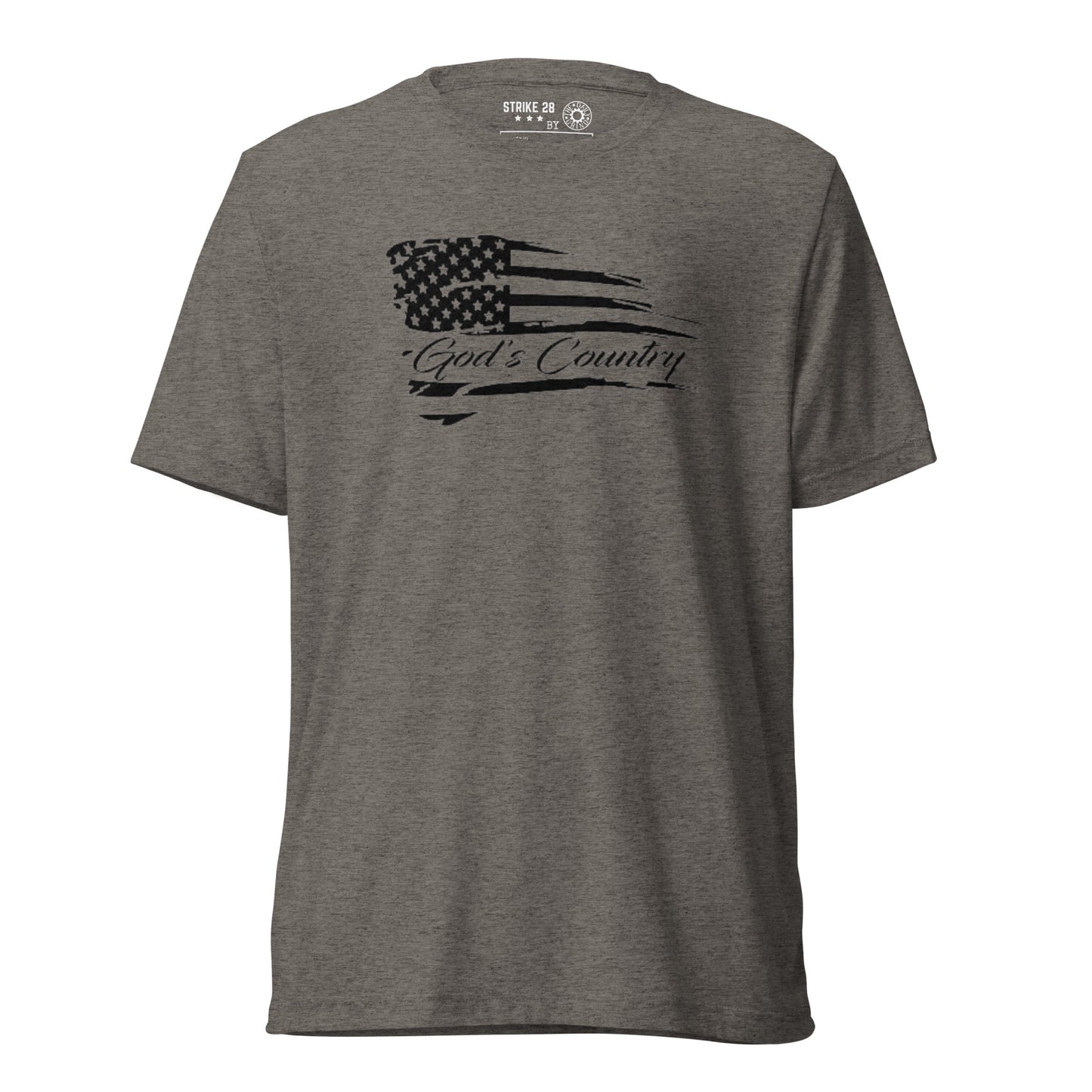 God’s Country American Flag Short Sleeve T-Shirt