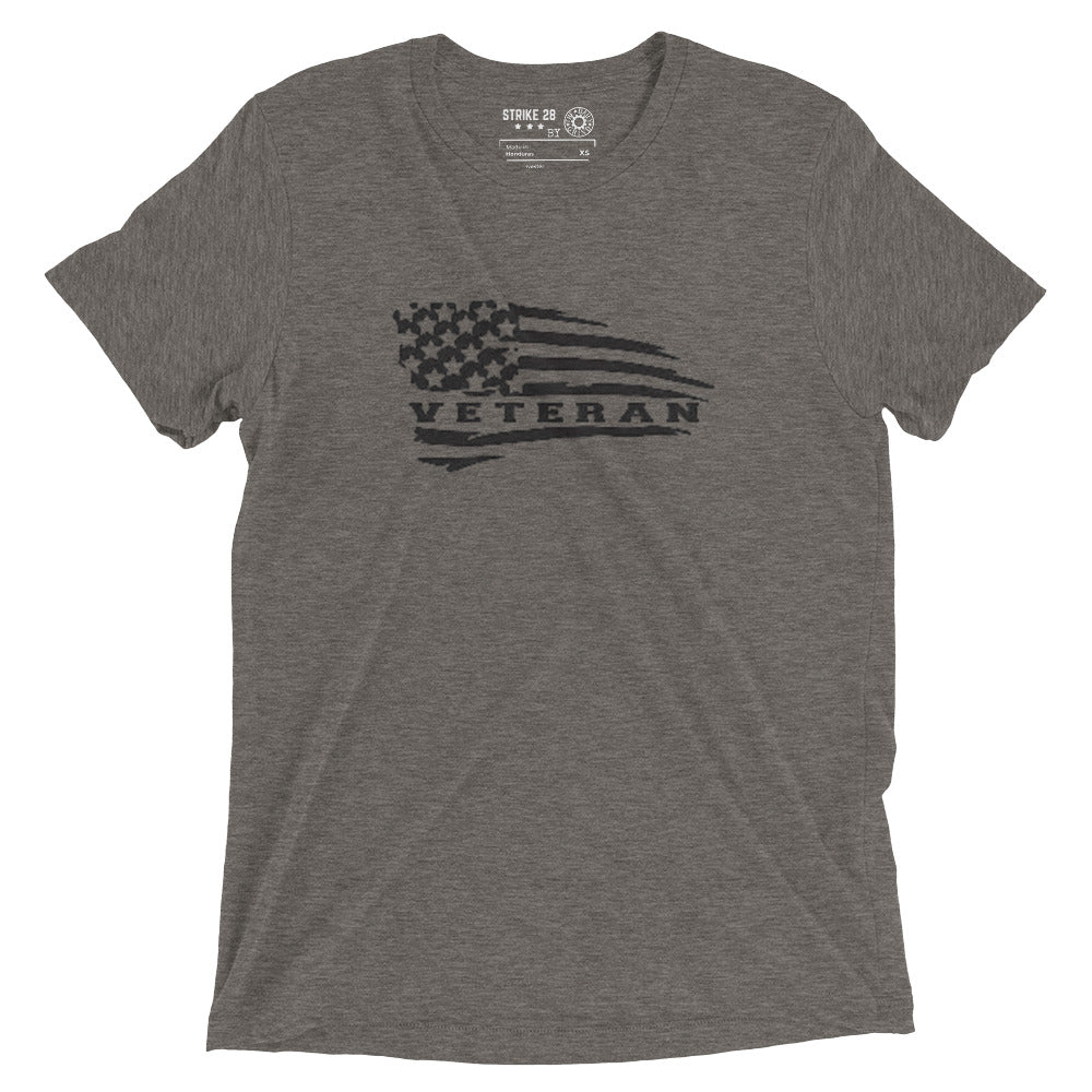 Veteran American Flag Short Sleeve T-Shirt