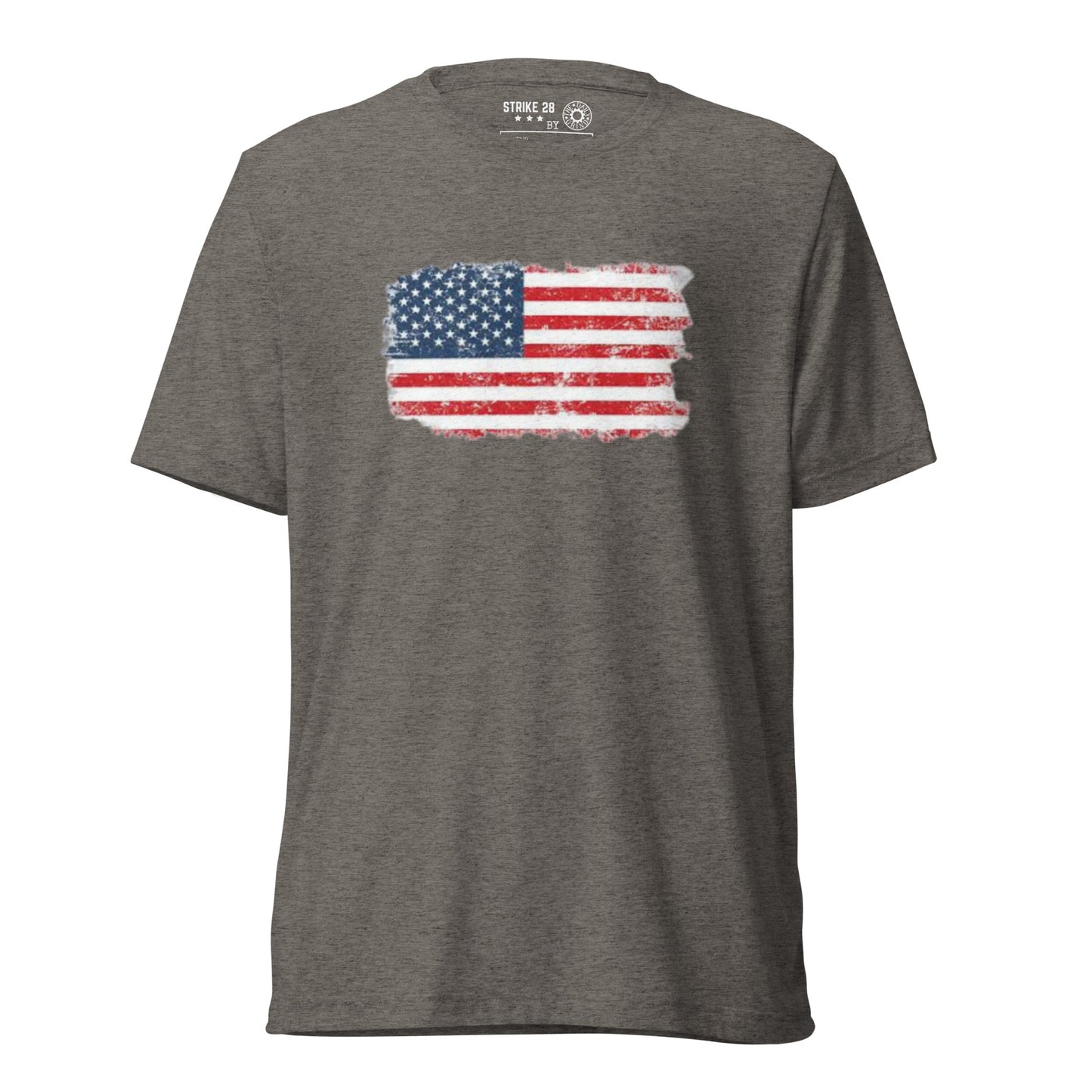 Color American Flag Short Sleeve T-Shirt