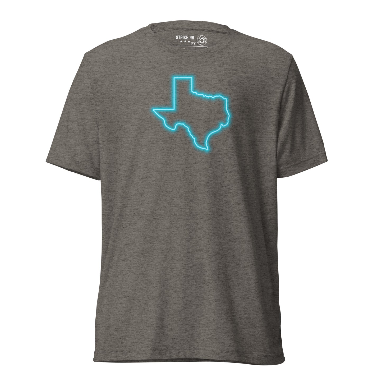 Neon Blue Texas Short Sleeve T-Shirt