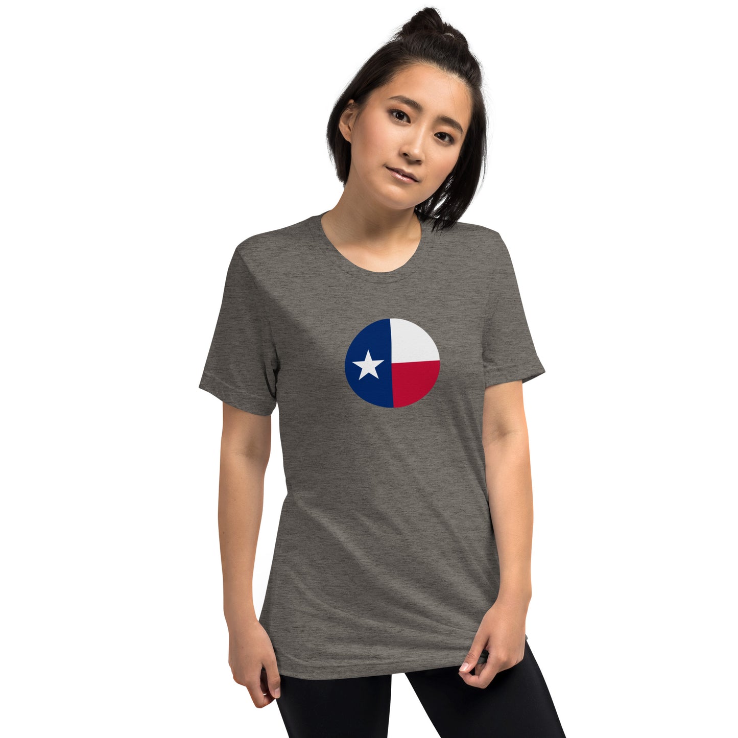 Circle Texas Flag Short Sleeve T-Shirt