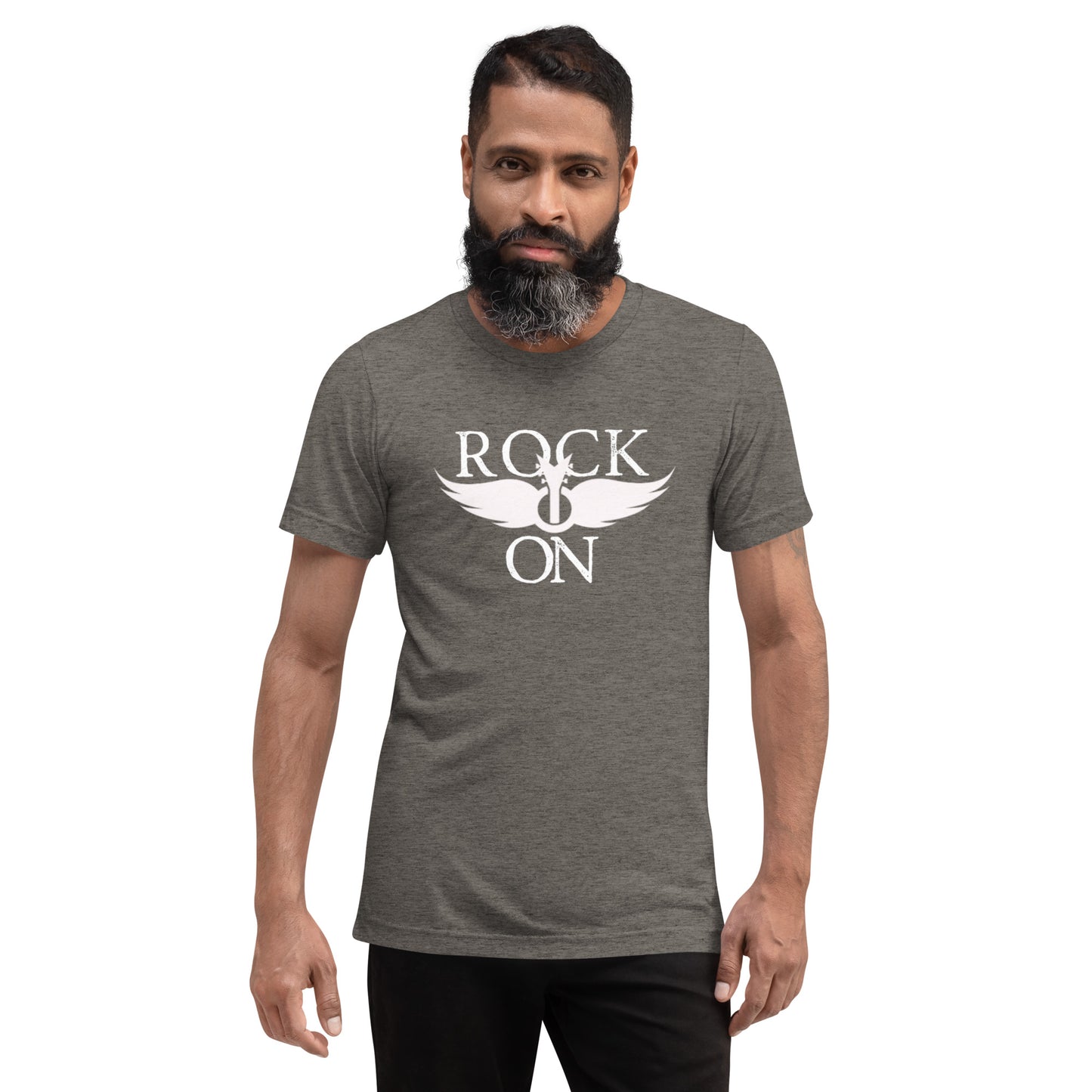 Rock On Guitar Wings Short Sleeve T-Shirt