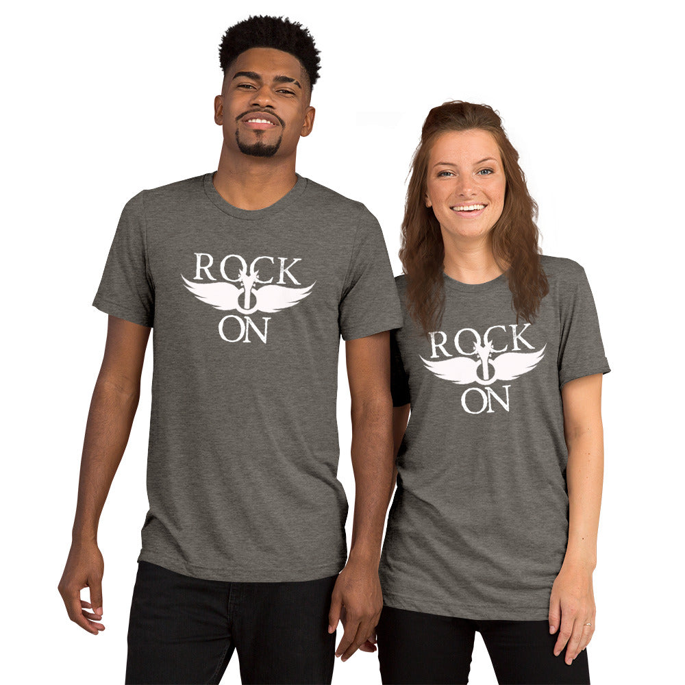 Rock On Guitar Wings Short Sleeve T-Shirt