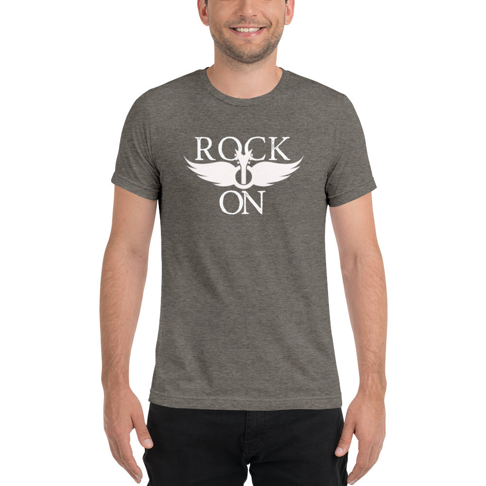 Rock On Guitar Wings Short Sleeve T-Shirt