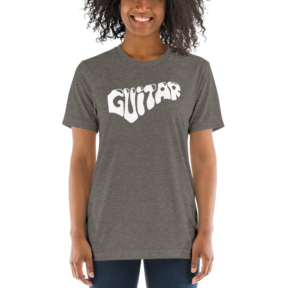 Guitar Word Short Sleeve T-Shirt