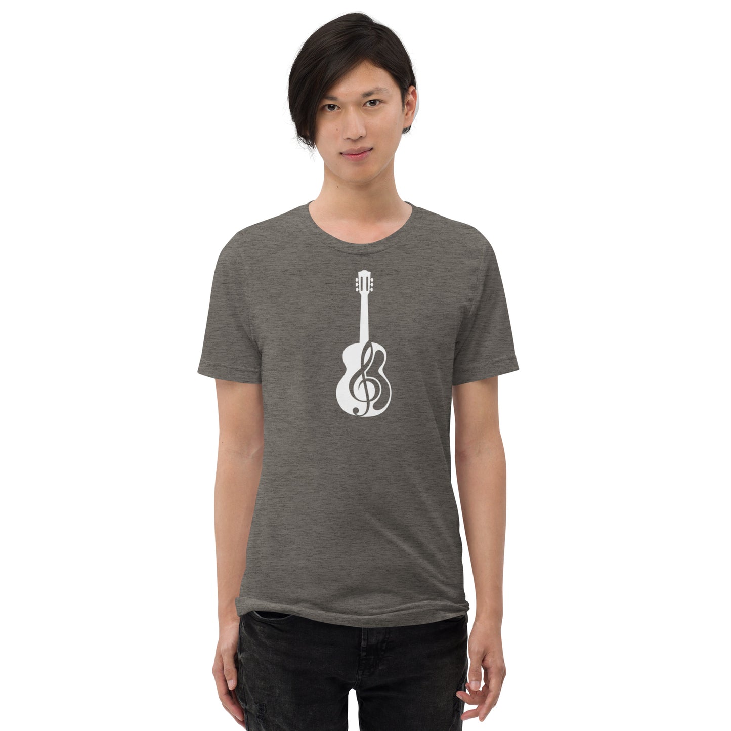 Music Note Guitar Short Sleeve T-Shirt
