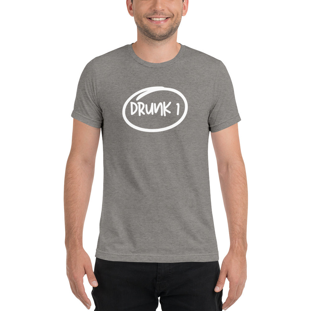 Drunk 1 Short Sleeve T-Shirt