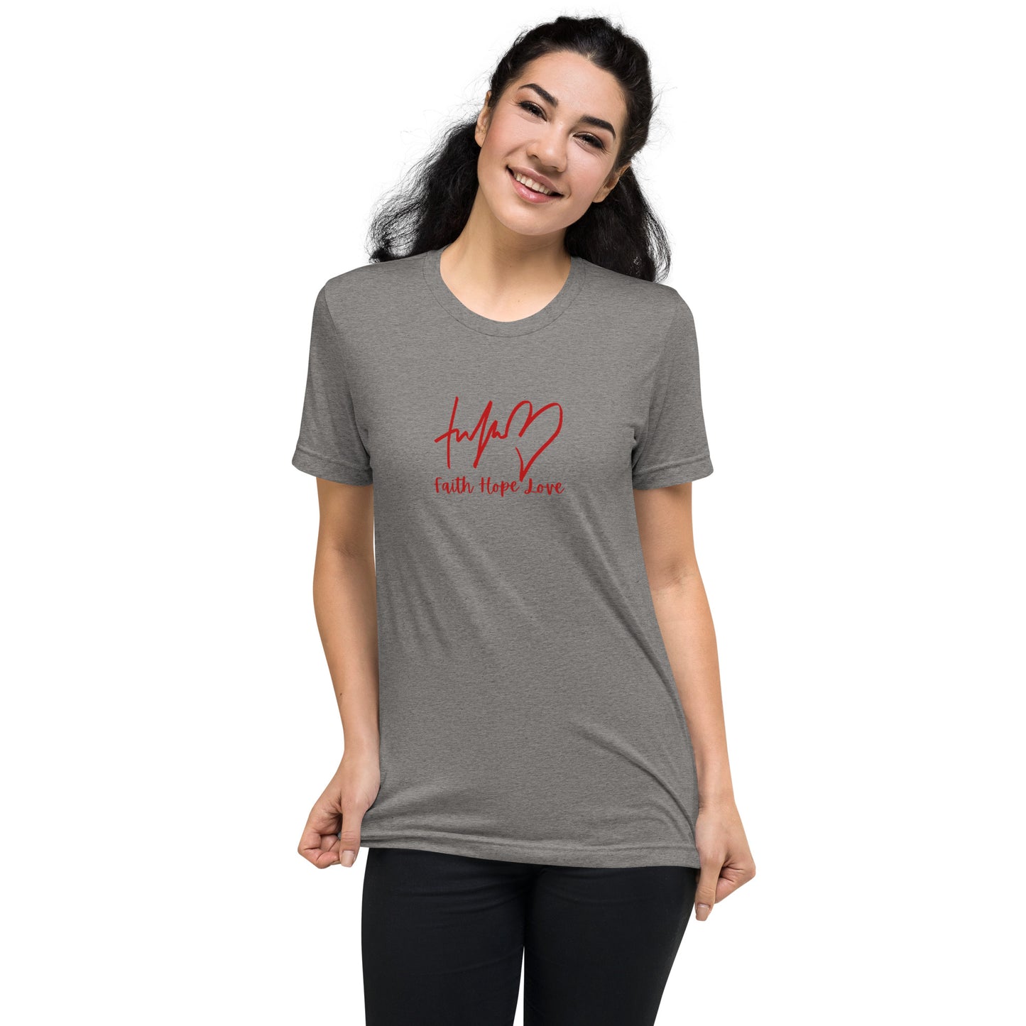 Faith Hope Love Short Sleeve T-Shirt