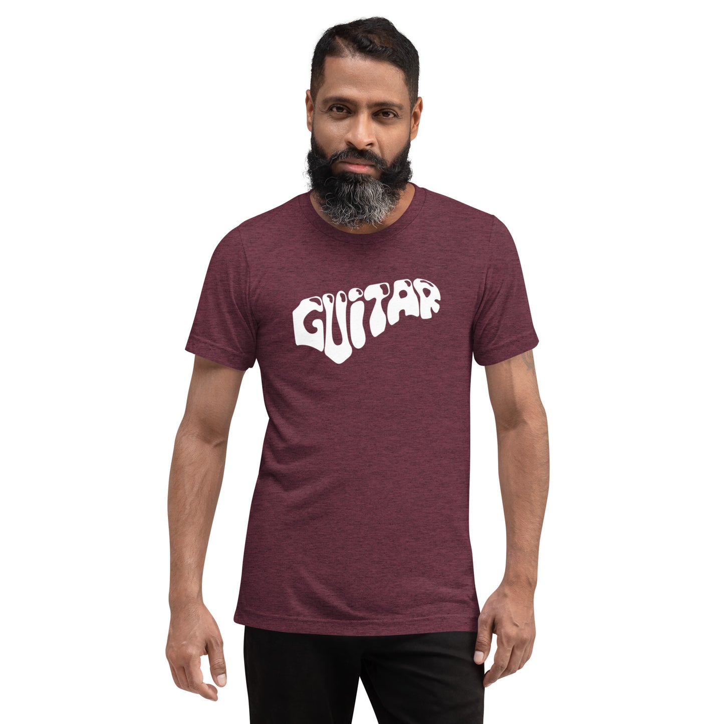 Guitar Word Short Sleeve T-Shirt