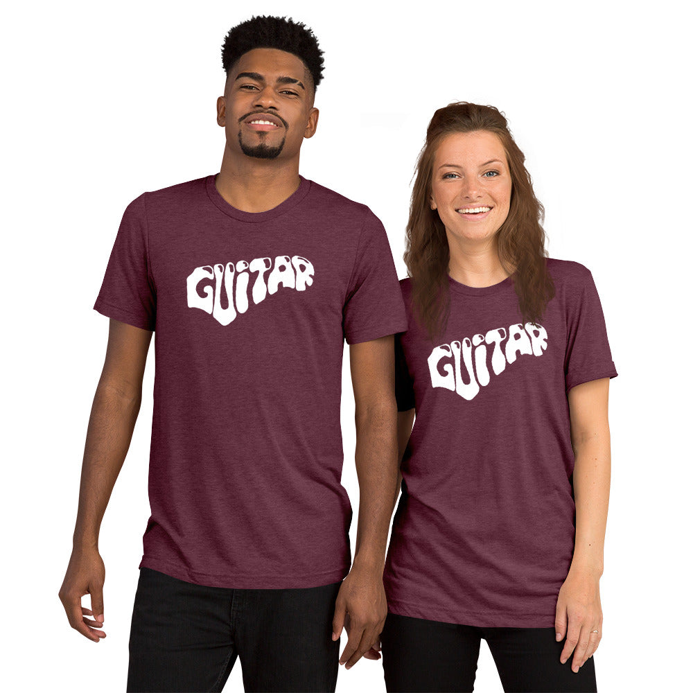 Guitar Word Short Sleeve T-Shirt