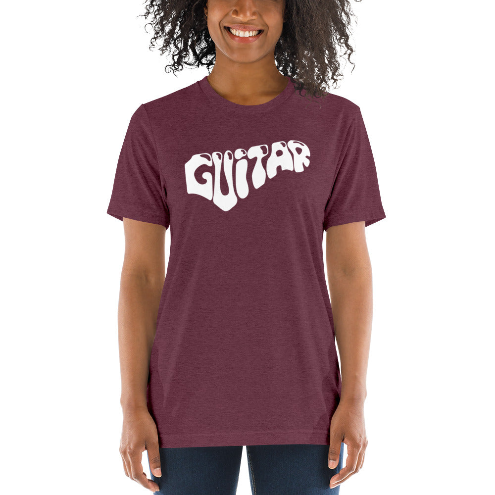 Guitar Word Short Sleeve T-Shirt