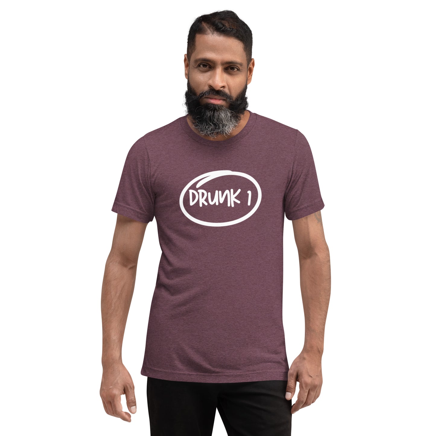 Drunk 1 Short Sleeve T-Shirt