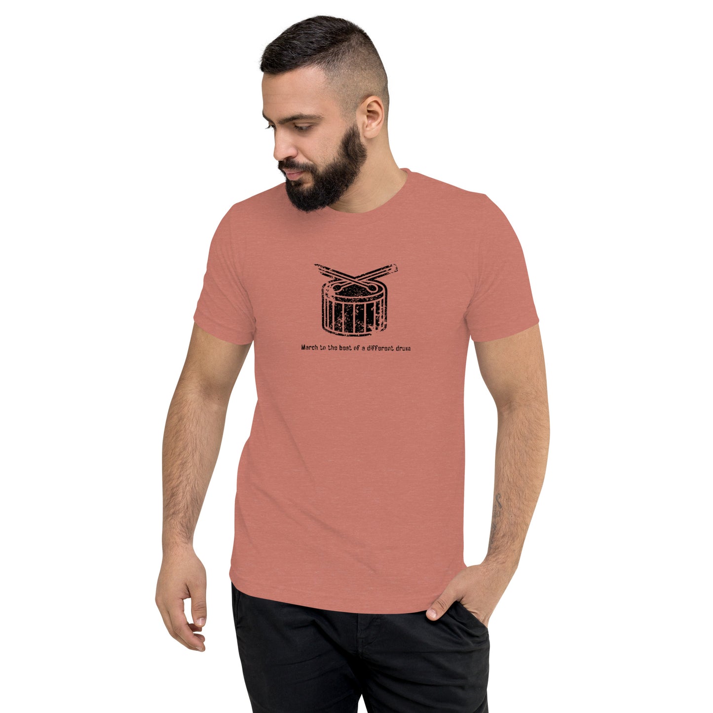 March to the Beat of a Different Drum Short Sleeve T-Shirt