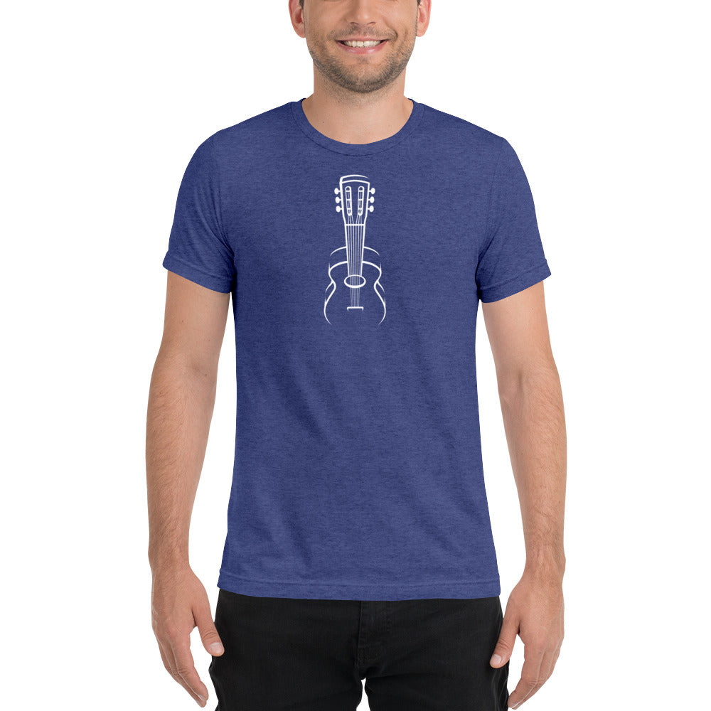 Angled Guitar Short Sleeve T-Shirt