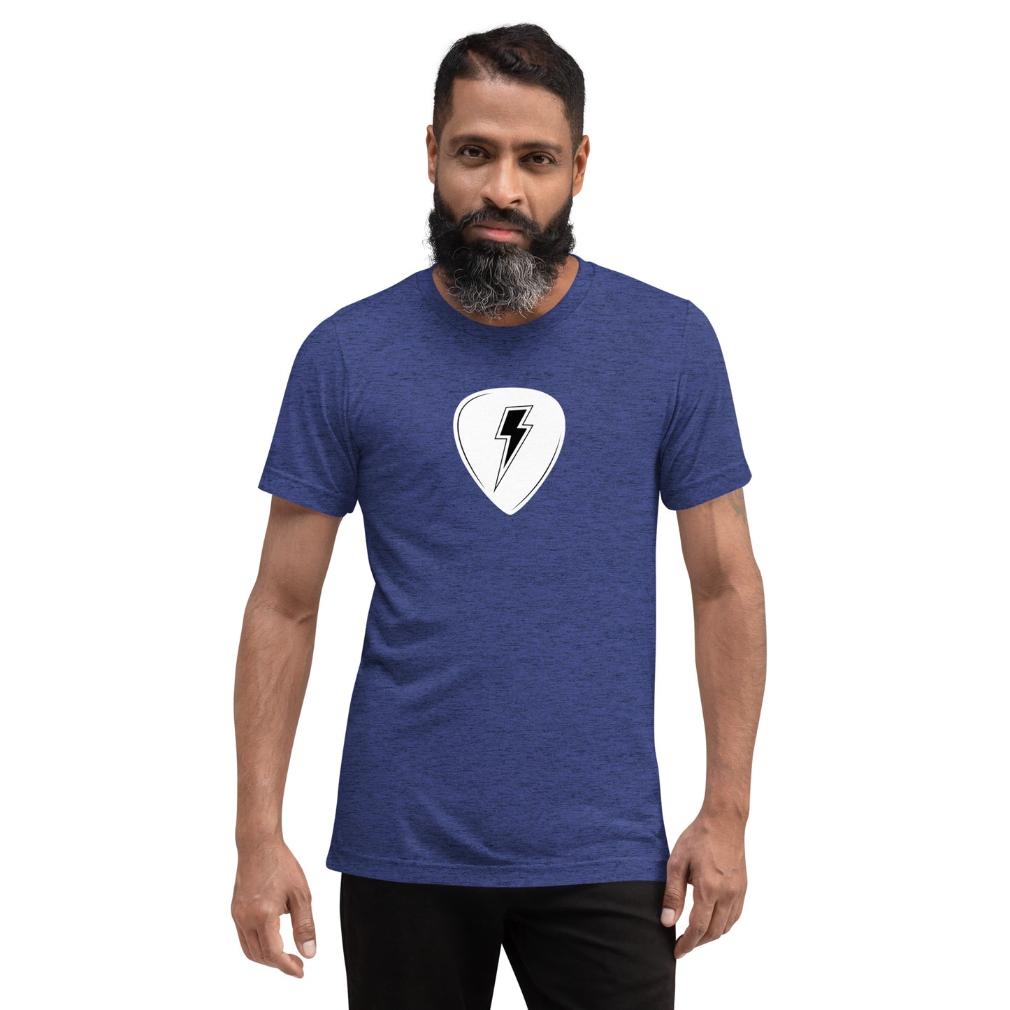 Lightning Guitar Pick Short Sleeve T-Shirt