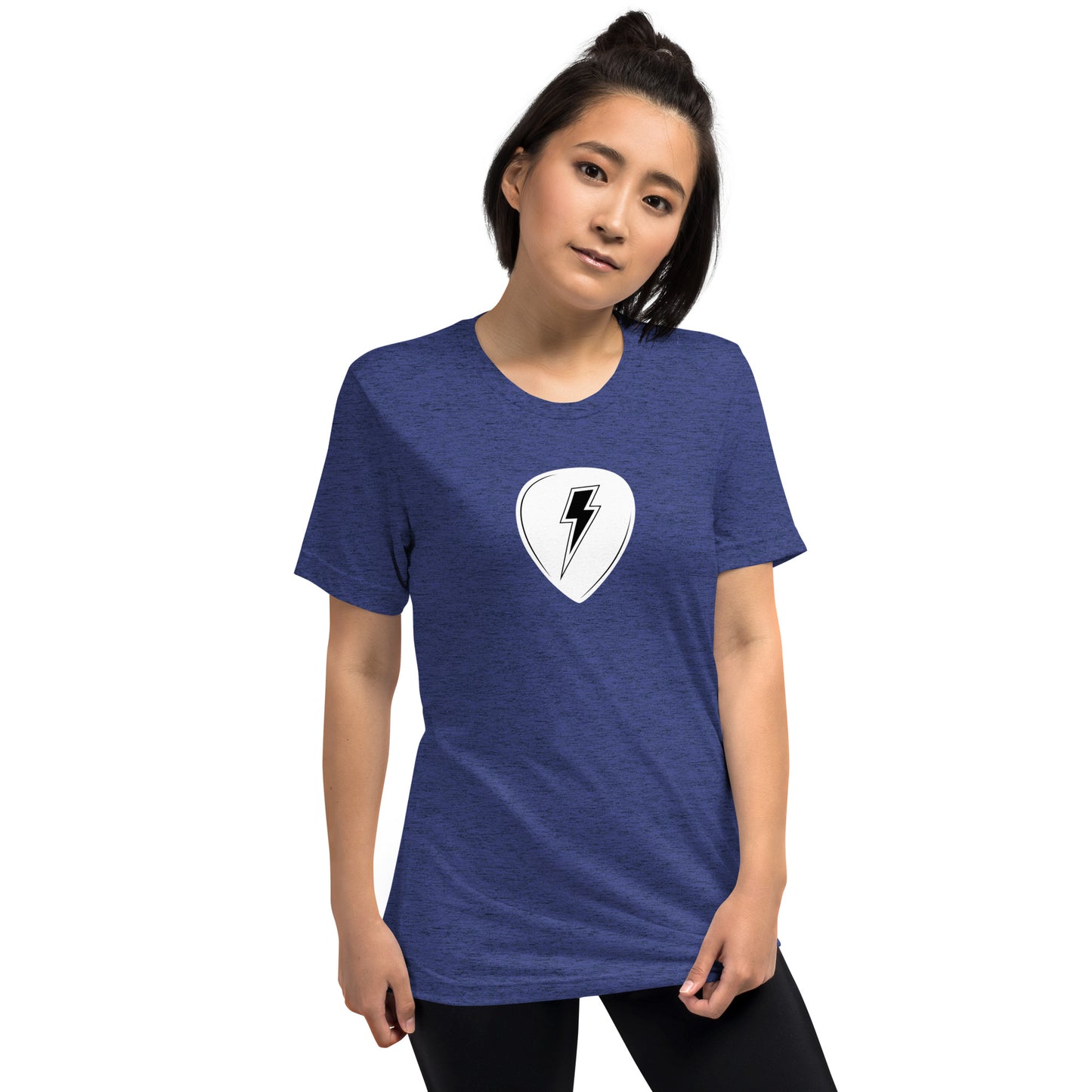 Lightning Guitar Pick Short Sleeve T-Shirt