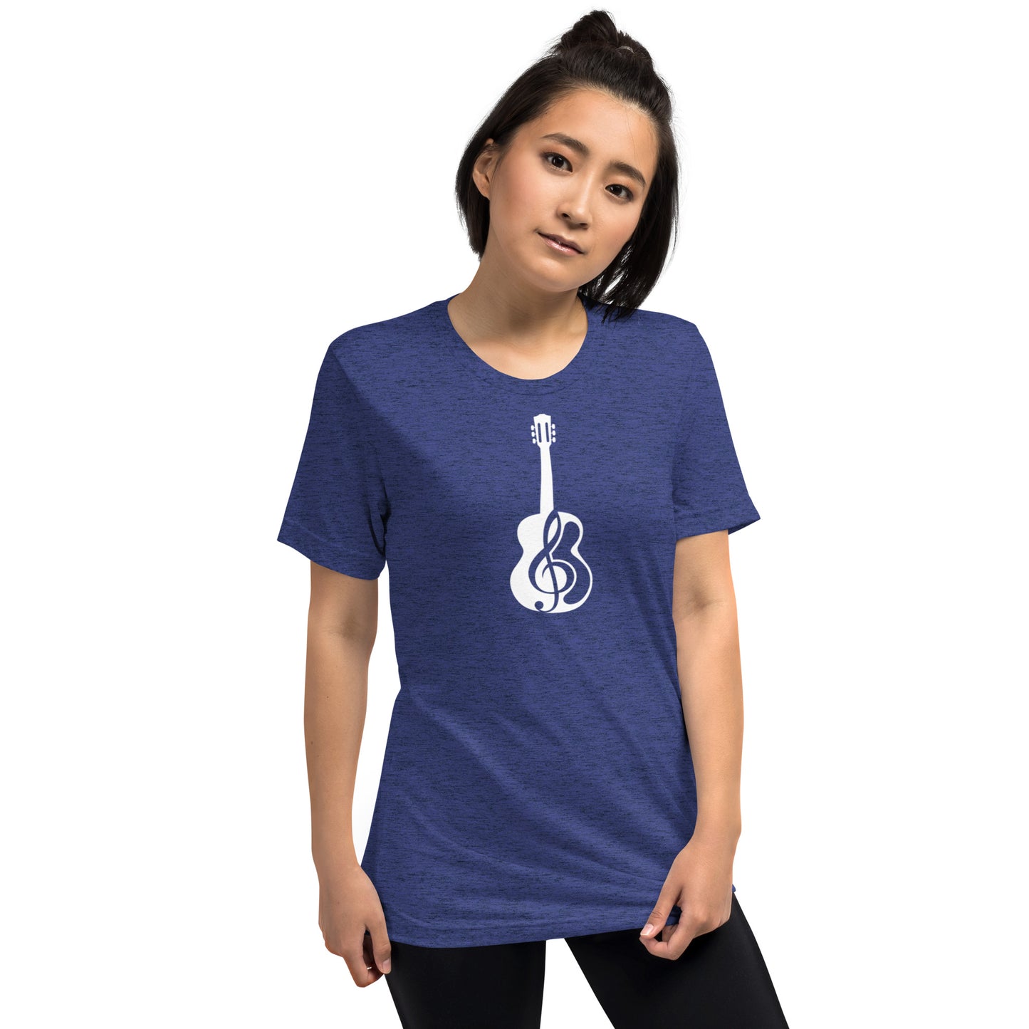 Music Note Guitar Short Sleeve T-Shirt