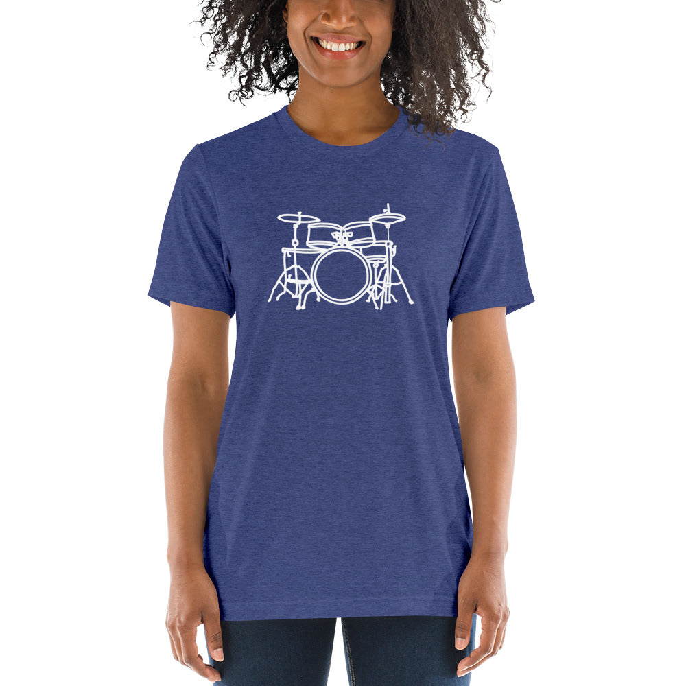 Drum Set Short Sleeve T-Shirt