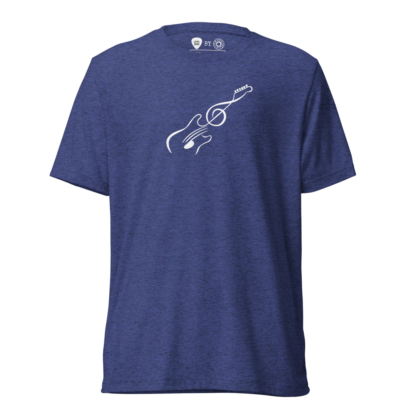 Music Note Electric Guitar Short Sleeve T-Shirt