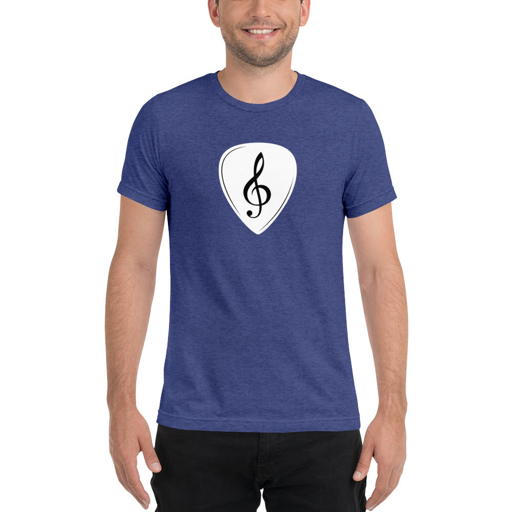 Guitar Pick Music Note Short Sleeve T-Shirt