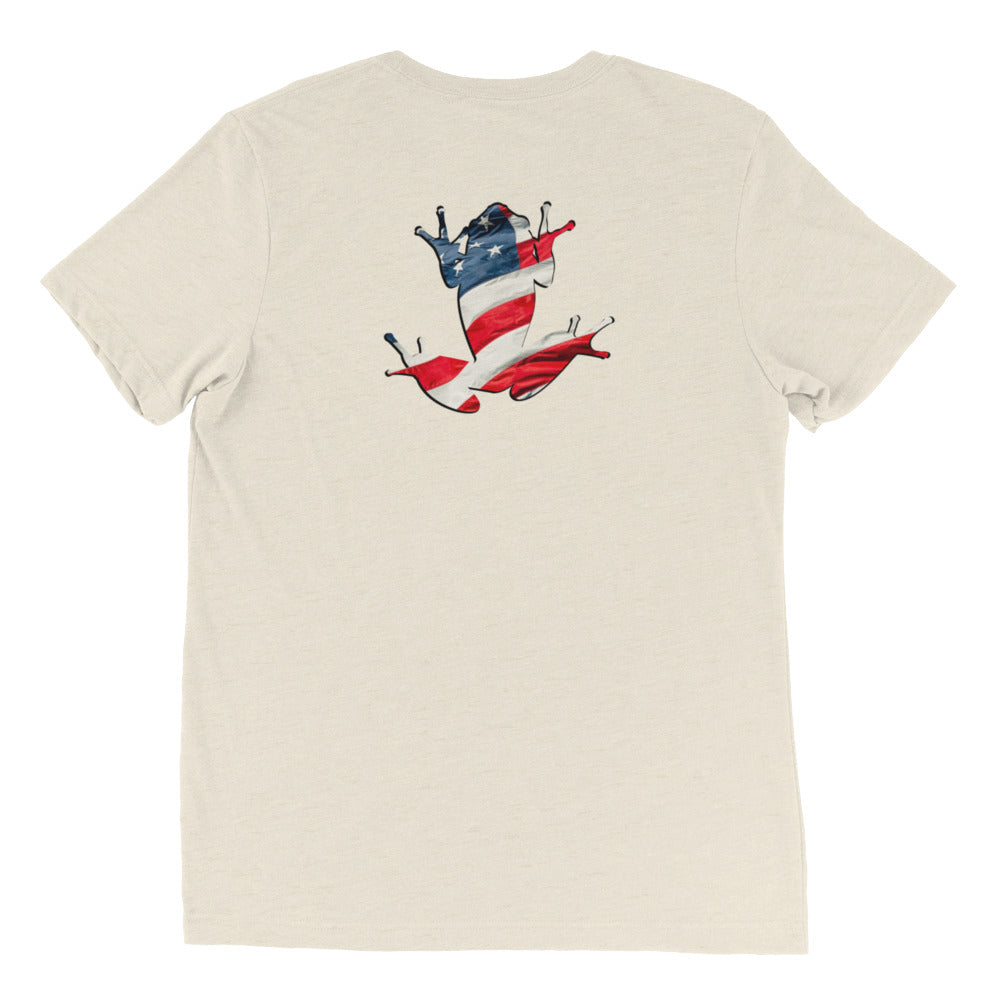 American Frog in Oatmeal Short Sleeve T-Shirt