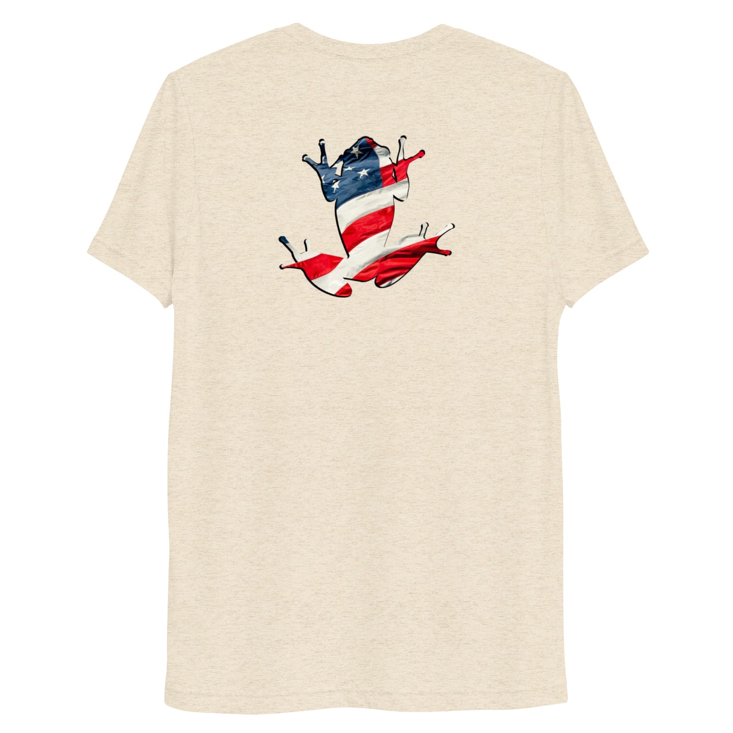 American Frog in Oatmeal Short Sleeve T-Shirt