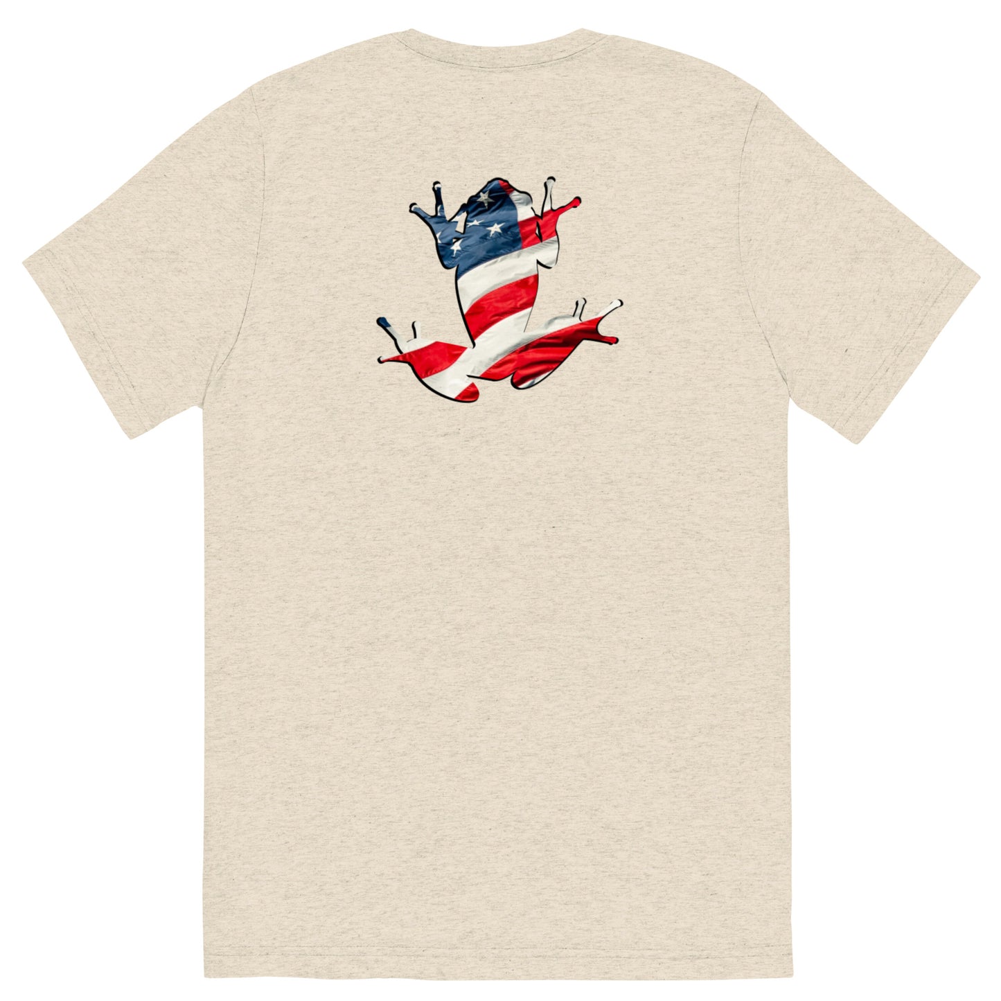 American Frog in Oatmeal Short Sleeve T-Shirt