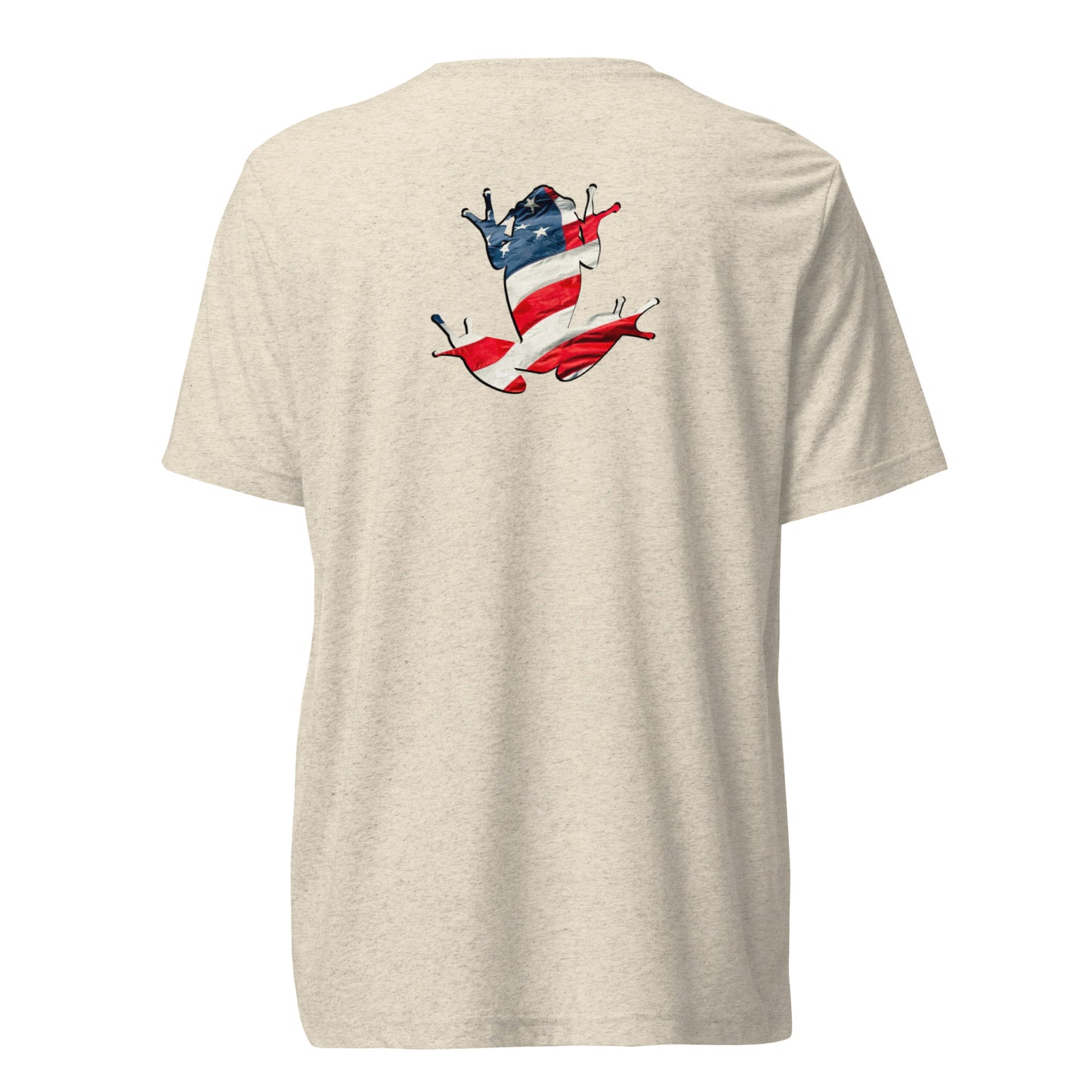 American Frog in Oatmeal Short Sleeve T-Shirt