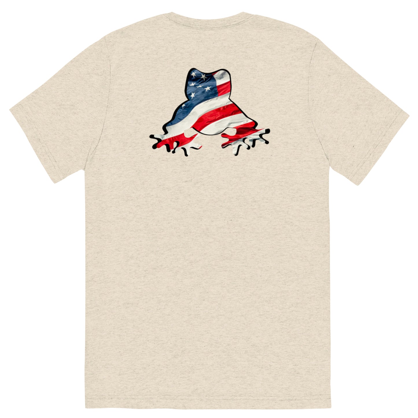 American Frog in Oatmeal Short Sleeve T-Shirt