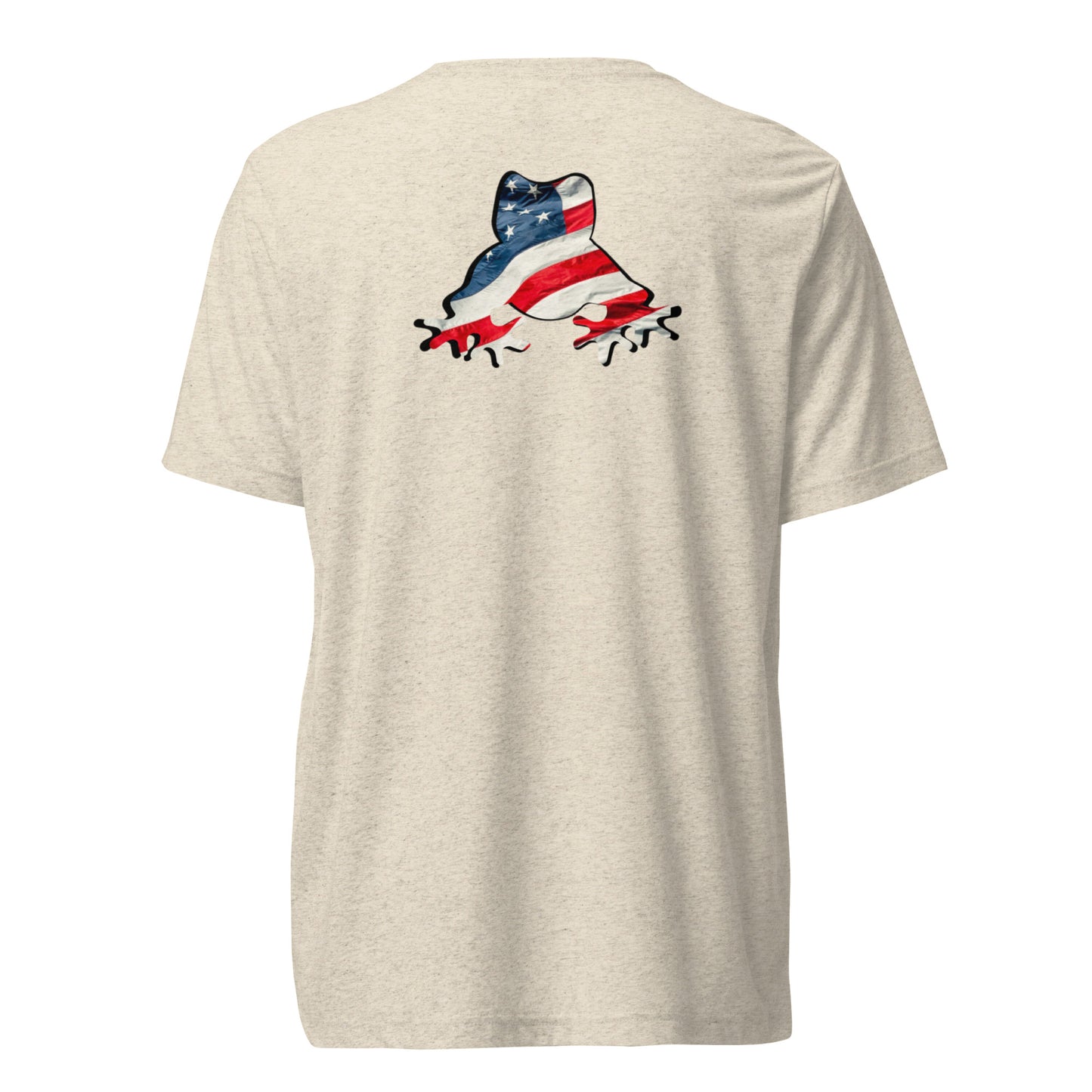 American Frog in Oatmeal Short Sleeve T-Shirt