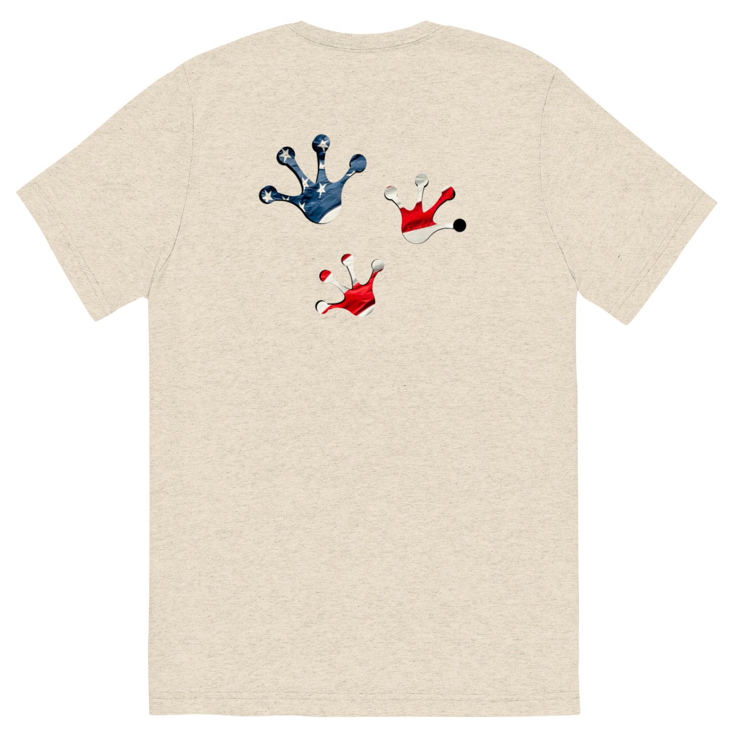 American Frog in Oatmeal Short Sleeve T-Shirt