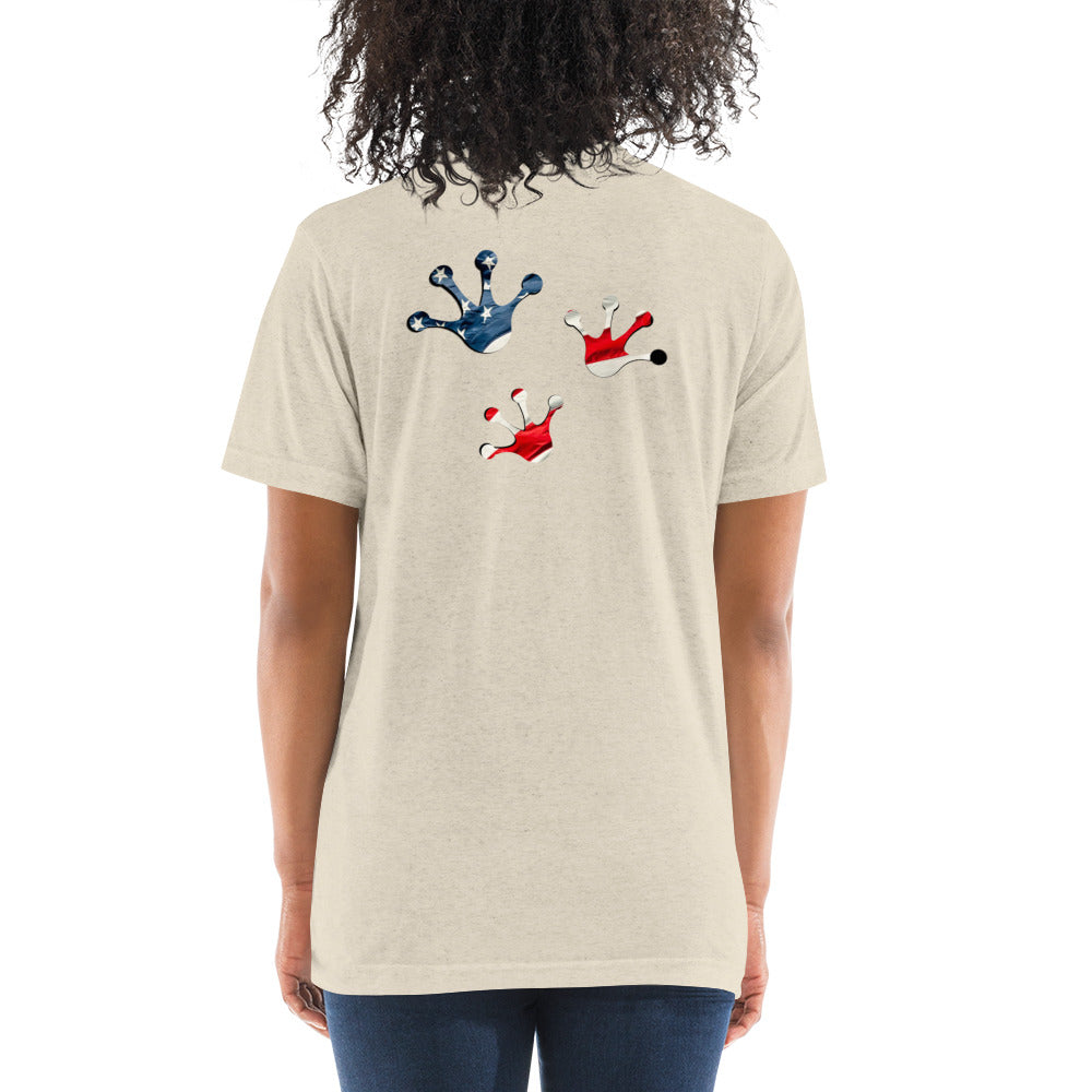 American Frog in Oatmeal Short Sleeve T-Shirt