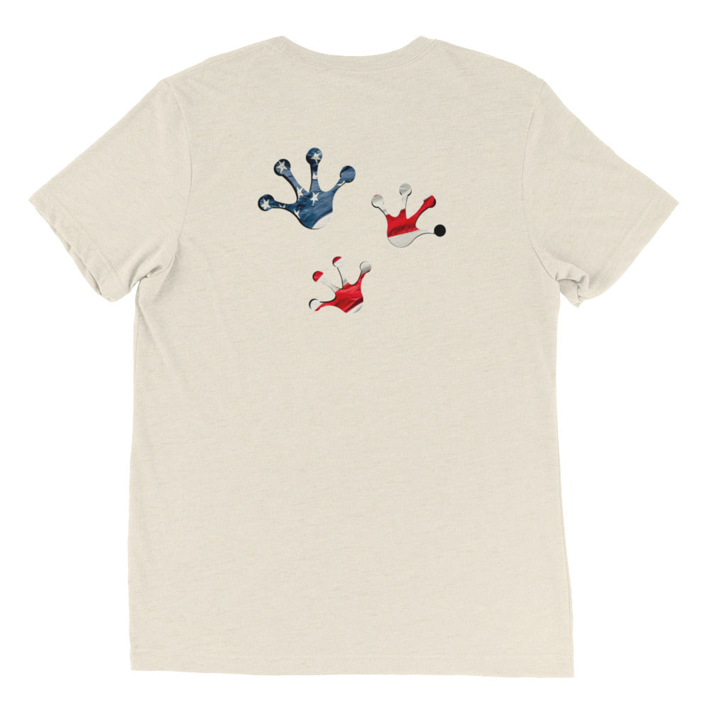 American Frog in Oatmeal Short Sleeve T-Shirt