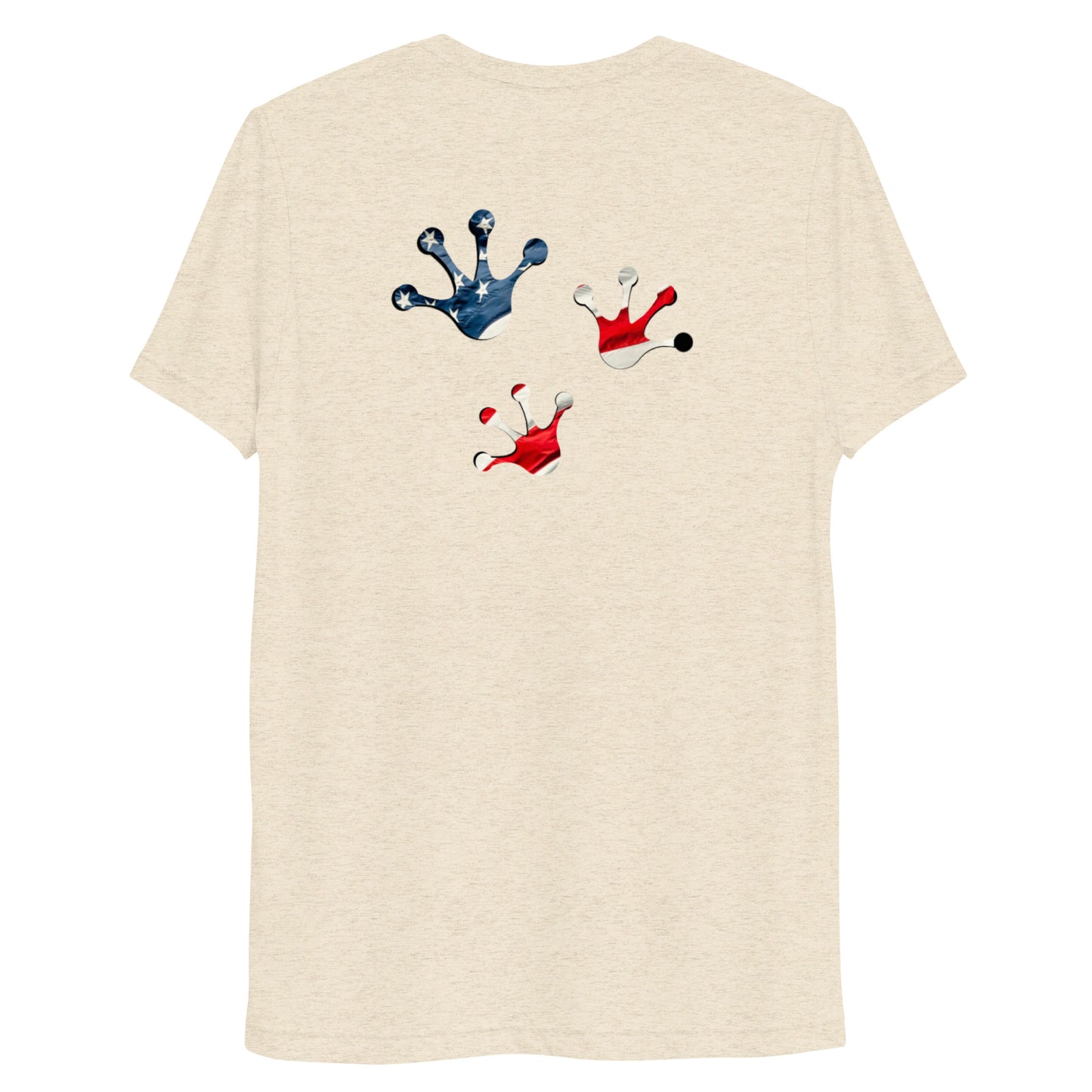 American Frog in Oatmeal Short Sleeve T-Shirt