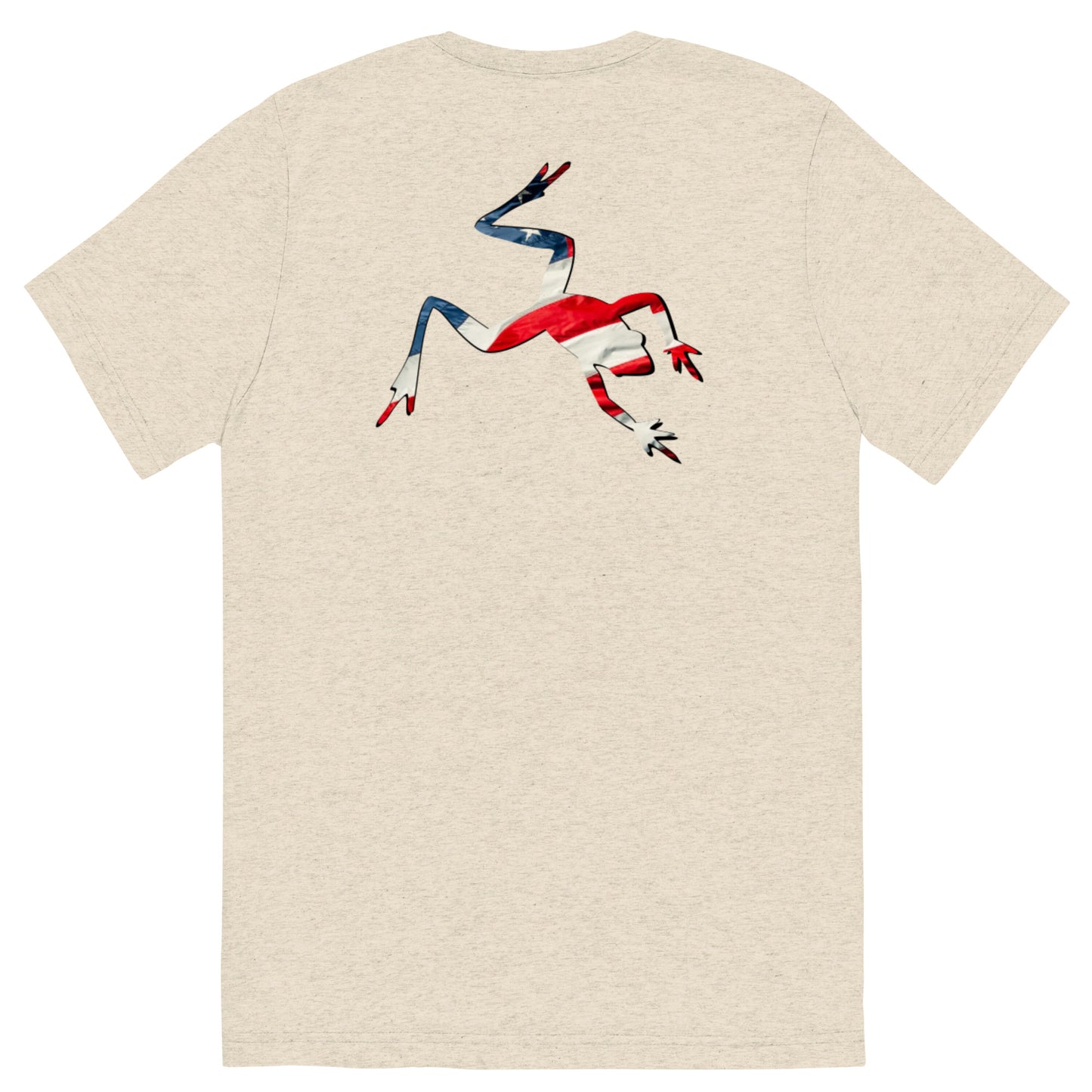 American Frog in Oatmeal Short Sleeve T-Shirt