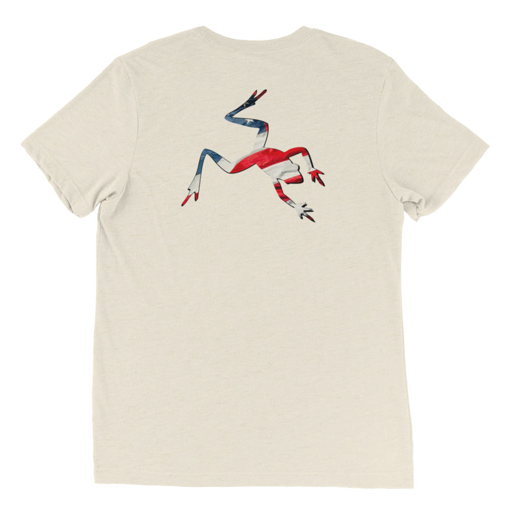 American Frog in Oatmeal Short Sleeve T-Shirt